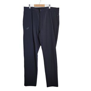 Castore Performance Pants Men's 36 Navy Blue Golf Activewear Polyester Blend NEW